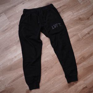 Black-Faded LVFT Joggers